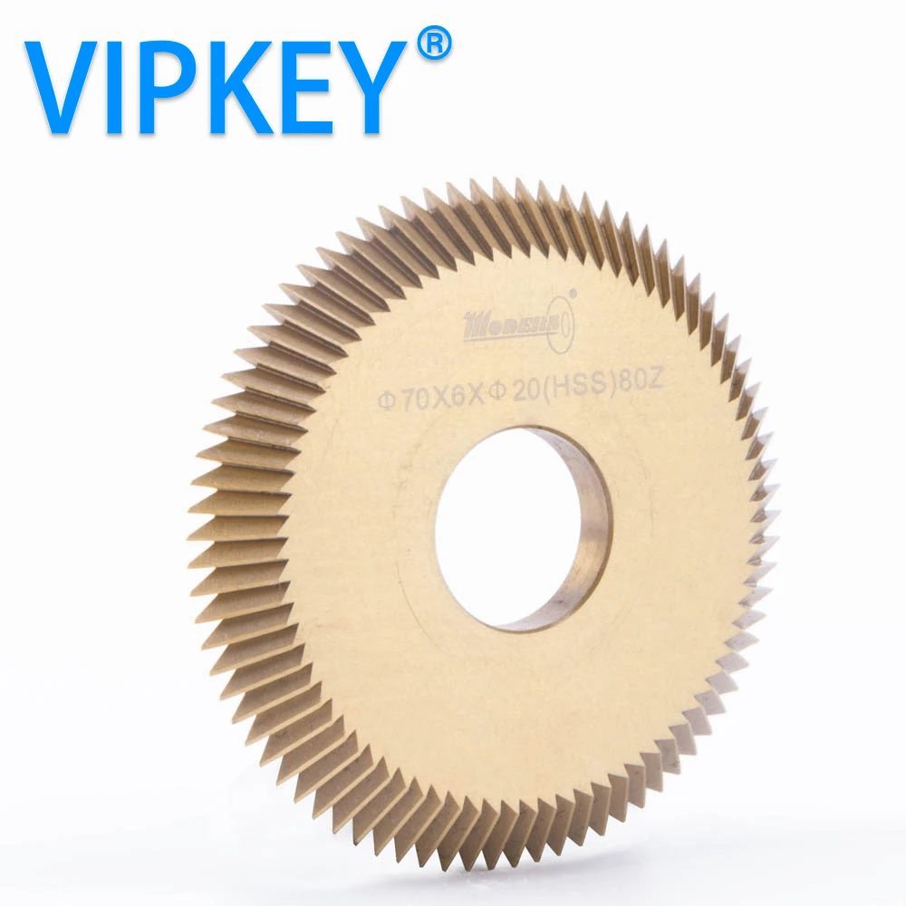 A14 70*6*20mm key machine saw blade 80Z double-side polygon cutter titanizing key cutting machine cutter spare parts
A14 70*6*20mm key machine saw blade 80Z double-side polygon cutter titanizing key cutting machine cutter spare parts