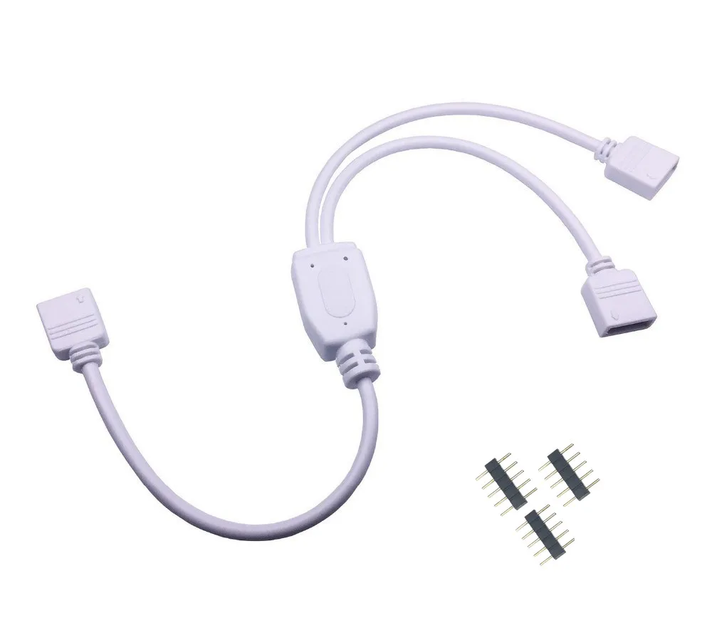 5pin коннектор RGBW HUB 1-2 3 4 порта разветвитель гнездовой удлинитель кабель для SMD 5050