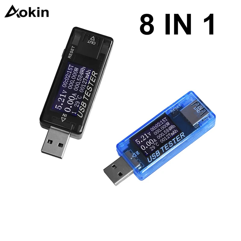 8 в 1 QC2.0 3,0 USB Тестер Цифровой вольтметр измеритель напряжения тока измеритель мощности банк энергии зарядное устройство индикатор детектор
8 в 1 QC2.0 3,0 USB Тестер Цифровой вольтметр измеритель напряжения тока измеритель мощности банк энергии зарядное устройство индикатор детектор