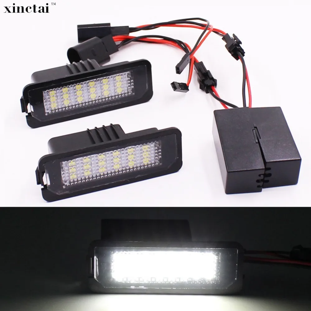 2PCS Canbus LED Number License Plate Light for VW Golf 7/6/5/4 Polo Beetle Passat Eos Scirocco Skoda Superb SEAT Altea Leon
2PCS Canbus LED Number License Plate Light for VW Golf 7/6/5/4 Polo Beetle Passat Eos Scirocco Skoda Superb SEAT Altea Leon