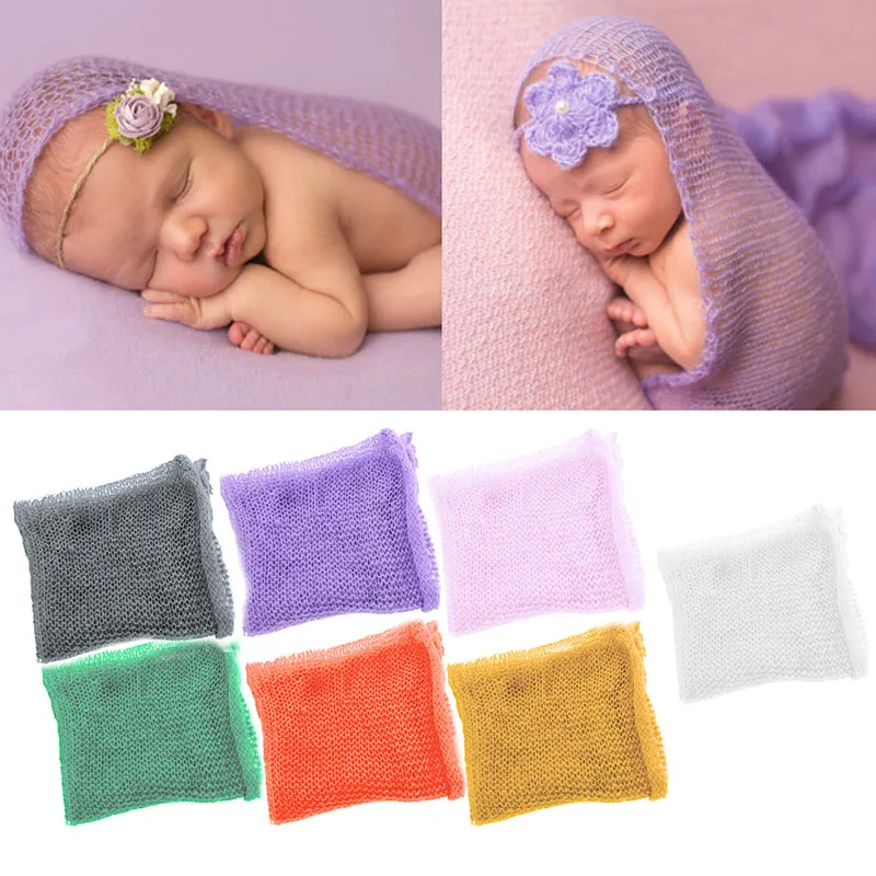 7 Colors Soft Baby Newborn Infant Crochet Knit Mohair Wrap Cloth Photography Photography Background Prop
7 Colors Soft Baby Newborn Infant Crochet Knit Mohair Wrap Cloth Photography Photography Background Prop