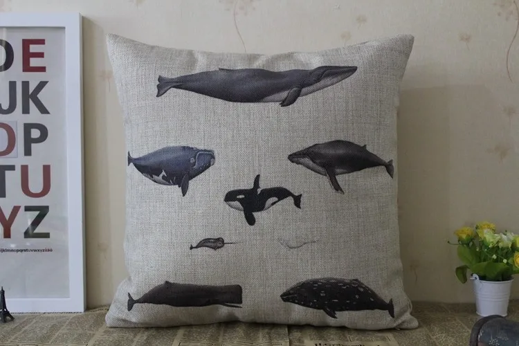 Whale pillow cover, cute creative cartoon animal American Whale throw pillow case pillowcase
Whale pillow cover, cute creative cartoon animal American Whale throw pillow case pillowcase