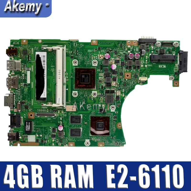 X455WE материнская плата для ноутбука For Asus X455W X455WE X454W X454WE материнская плата 100% тест 4 Гб RAM E2-6110 CPU
X455WE материнская плата для ноутбука For Asus X455W X455WE X454W X454WE материнская плата 100% тест 4 Гб RAM E2-6110 CPU