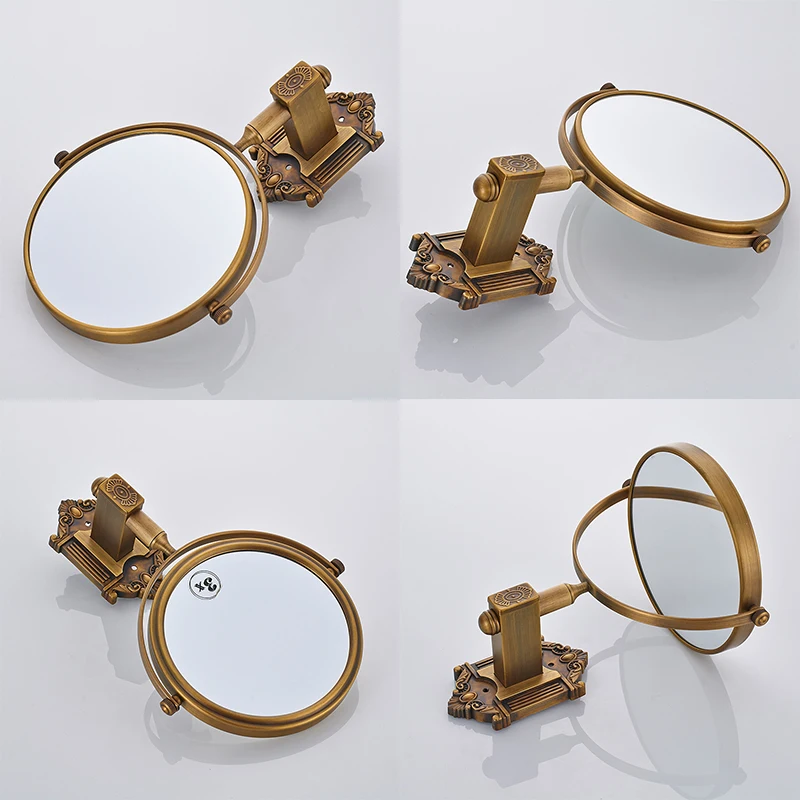 Зеркало для красоты MADICA 15*18 см, в стиле ретро, металлическое, бронзовое, бронзовое, ротационное, для душевой кабины, настенная инкрустация 
Зеркало для красоты MADICA 15*18 см, в стиле ретро, металлическое, бронзовое, бронзовое, ротационное, для душевой кабины, настенная инкрустация