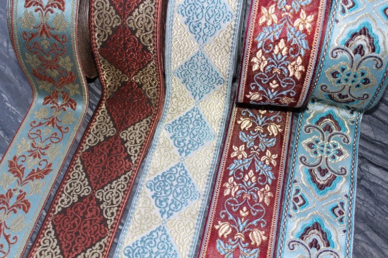 5 ярдов/партия, тканая жаккардовая хлопчатобумажная лента с геометрическим рисунком Пейсли, 6 см
5 ярдов/партия, тканая жаккардовая хлопчатобумажная лента с геометрическим рисунком Пейсли, 6 см