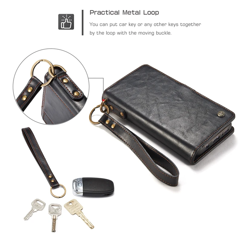 For Samsung Galaxy S9 Plus Note 8 Case S8 Cover Luxury Retro Flip Stand Coque Carcasa Wallet PU Leather Fundas Magnetic | Мобильные