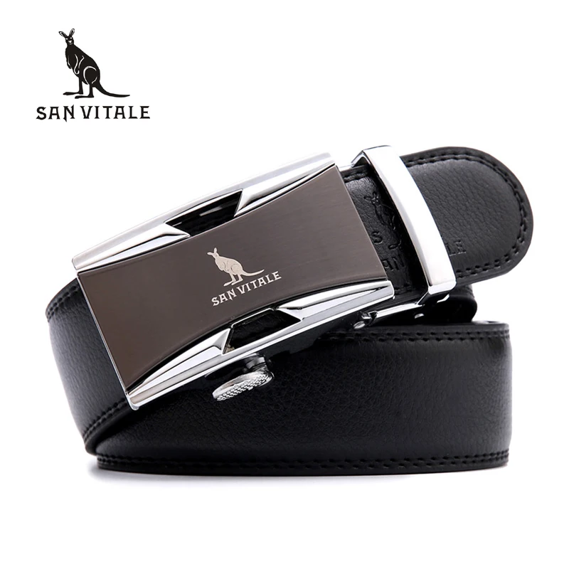SAN VITALE Men Belts Genuine Leather Luxury Strap Male Belt for Men Homme Buckle Fancy Vintage Jeans Cintos Masculinos Ceinture
SAN VITALE Men Belts Genuine Leather Luxury Strap Male Belt for Men Homme Buckle Fancy Vintage Jeans Cintos Masculinos Ceinture