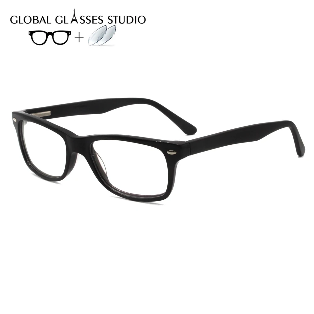 Women Leisure Frame Eyewear Eyeglasses Reading Acetate Glasses Myopia Prescription Lens 1.56 Index 19557AL
Women Leisure Frame Eyewear Eyeglasses Reading Acetate Glasses Myopia Prescription Lens 1.56 Index 19557AL