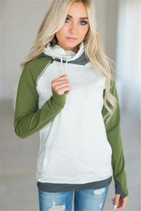 Women Autumn Winter Hoodies Long Sleeve Patchwork Hooded Pullover Sweatshirt Tops Cotton Casual Loose Top Black Grey Pink Yellow
Women Autumn Winter Hoodies Long Sleeve Patchwork Hooded Pullover Sweatshirt Tops Cotton Casual Loose Top Black Grey Pink Yellow