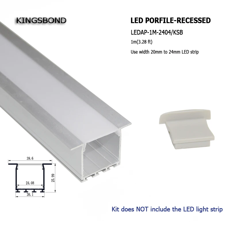 10PCS*1M recessed aluminum LED profile aluminum channel with flat cover for 24mm PCB board led strip led bar light
10PCS*1M recessed aluminum LED profile aluminum channel with flat cover for 24mm PCB board led strip led bar light