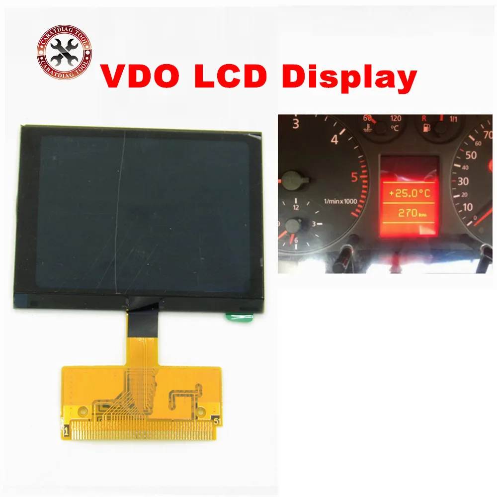 2018 Hot sale New VDO LCD Display for Audi A3 A4 A6 VW with High Quality | Gauge Sets & Dash Panels