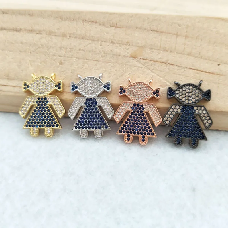 10pcs CZ zircon Micro Pave girl Connector,Double Bails Beads Charm,for DIY Bracelets necklace Jewelry Finding CT370
10pcs CZ zircon Micro Pave girl Connector,Double Bails Beads Charm,for DIY Bracelets necklace Jewelry Finding CT370
