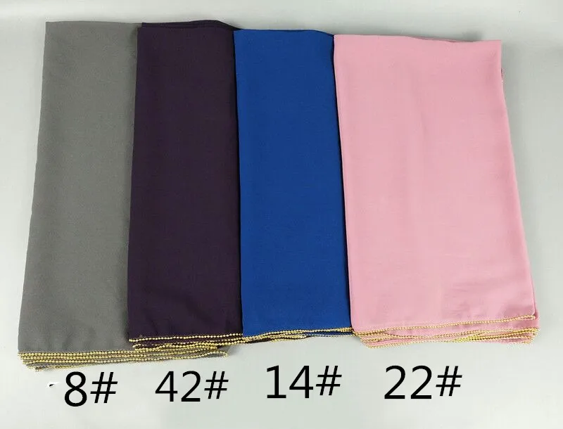 N1 High quality 4 side chain bubble chiffon scarf scarves shawls hijab 180*75cm wrap headband
N1 High quality 4 side chain bubble chiffon scarf scarves shawls hijab 180*75cm wrap headband