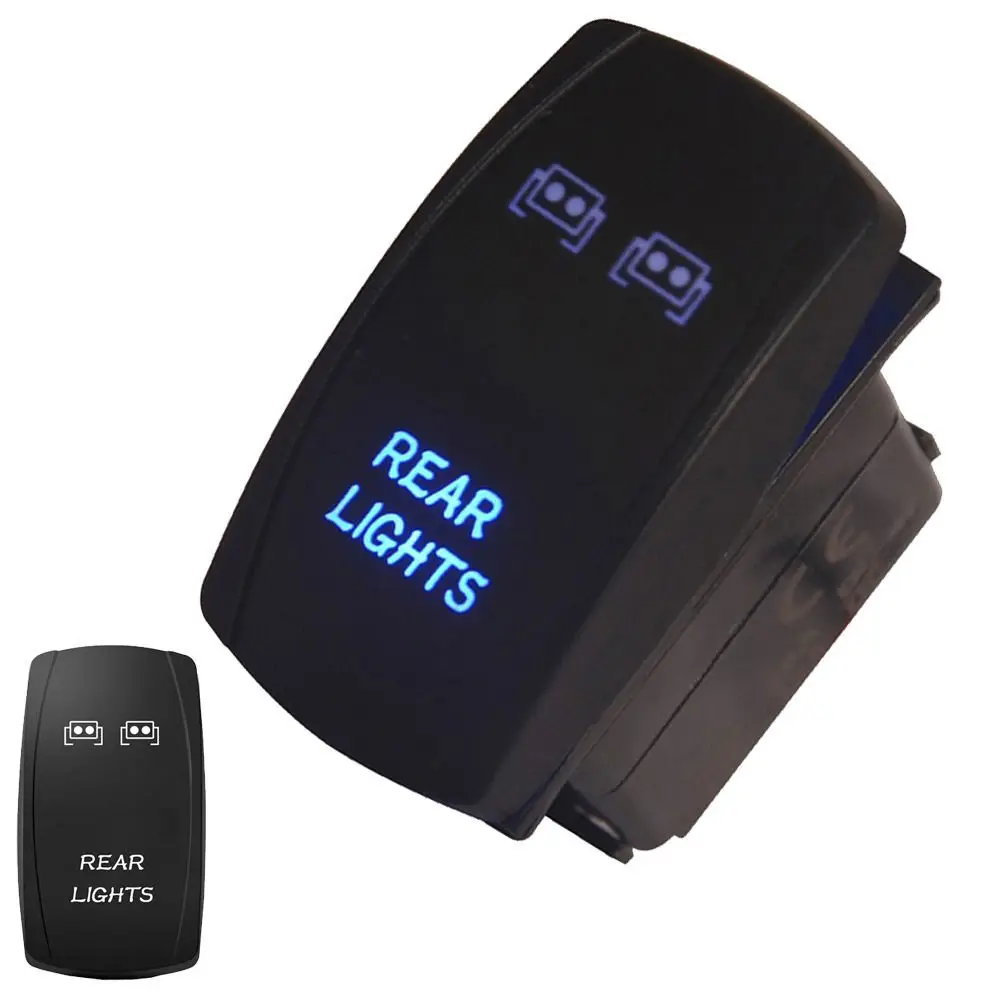 EE support New Auto Car Offroad 12V 20A Toggle Rocker Switch Blue LED Rear Light Lamp 5P Sales
EE support New Auto Car Offroad 12V 20A Toggle Rocker Switch Blue LED Rear Light Lamp 5P Sales