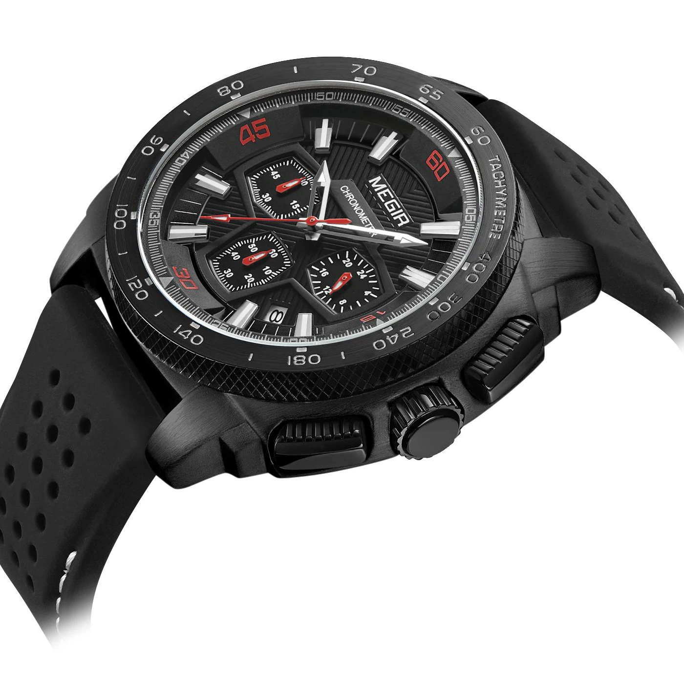 Men's Casual Watches Silicone Band Waterproof Military Chronograph Sport Watch Army Quartz Wristwatches Relogio Masculino
Men's Casual Watches Silicone Band Waterproof Military Chronograph Sport Watch Army Quartz Wristwatches Relogio Masculino