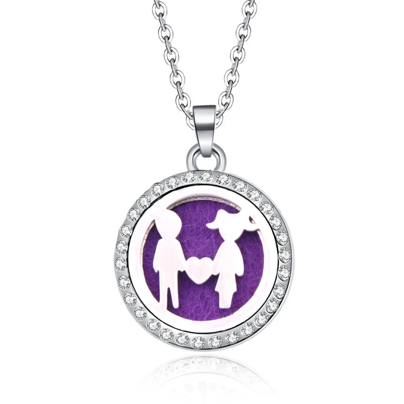 Rhinestone Essential Oils Aromatherapy lockets together forever Aroma Diffuser Perfume Pendant Necklace Valentine's Day present
Rhinestone Essential Oils Aromatherapy lockets together forever Aroma Diffuser Perfume Pendant Necklace Valentine's Day present