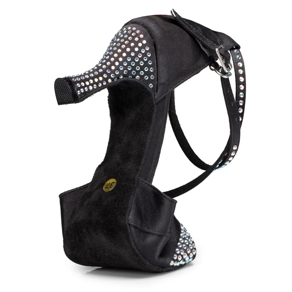 Tango/Ballroom/Latin Dance Shoes With Rhinestone For Women Girls Ladies Heeled 6/7.5/10cm Professional Indoor Dancing Shoes
Tango/Ballroom/Latin Dance Shoes With Rhinestone For Women Girls Ladies Heeled 6/7.5/10cm Professional Indoor Dancing Shoes