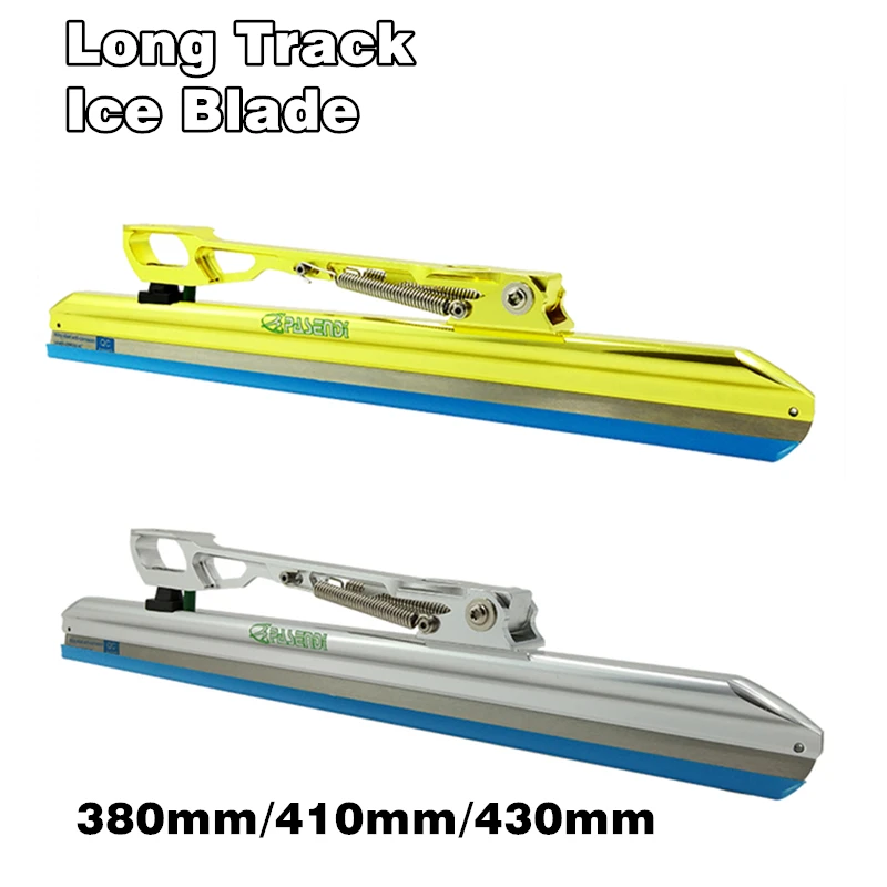 Pasendi длинный трек ледяное лезвие 1 мм скейт нож рамка 380 410 430 хлопковое серебряное