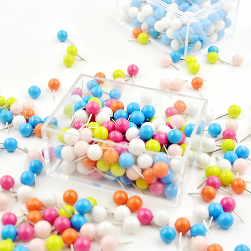 100pcs Candy Colors Push Pins Thumb Tack Message Board Pushpin Paper Map Cork Board Capped Headed Fixing Thumb Tacks Pin
100pcs Candy Colors Push Pins Thumb Tack Message Board Pushpin Paper Map Cork Board Capped Headed Fixing Thumb Tacks Pin