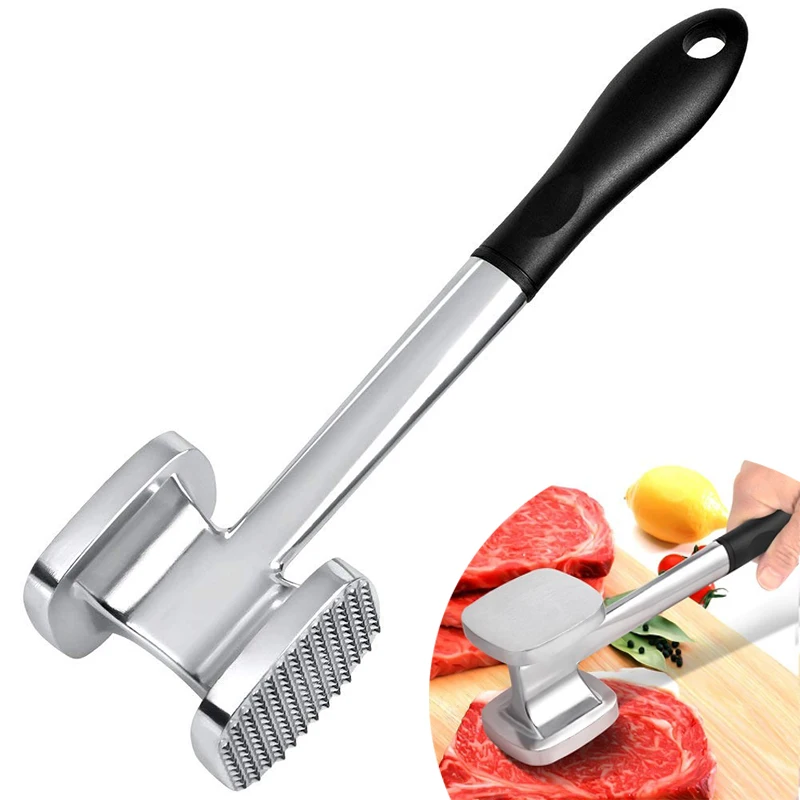 Leeseph Meat Tenderizer Mallet, Dual-Sided Heavy Duty Hammer Tool & Chicken Pounder For Tenderizing, Flattening &
Leeseph Meat Tenderizer Mallet, Dual-Sided Heavy Duty Hammer Tool & Chicken Pounder For Tenderizing, Flattening &