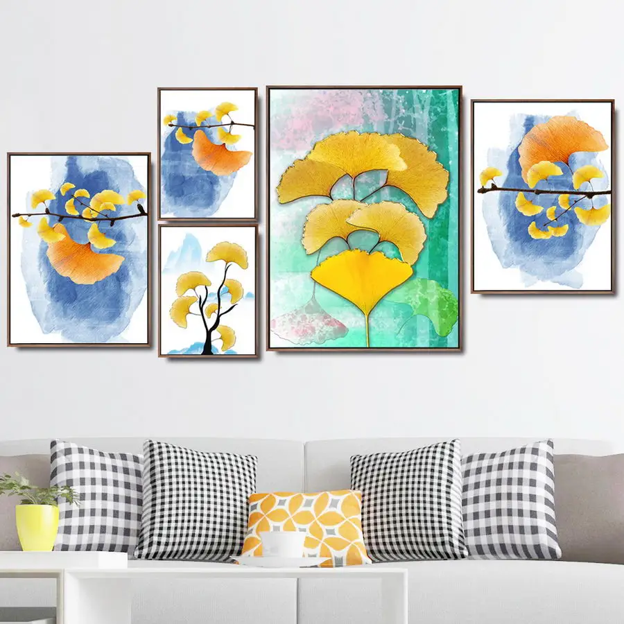 Home Decoracion Wall Art Poster Cuadros Decoracion Dormitorio Canvas Printings Spray Painting Picture Ginkgo
Home Decoracion Wall Art Poster Cuadros Decoracion Dormitorio Canvas Printings Spray Painting Picture Ginkgo