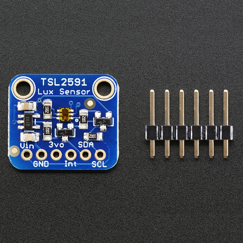 Модуль датчика света TSL2591 TSL25911FN, цифровой датчик светильник с высоким динамическим диапазоном
Модуль датчика света TSL2591 TSL25911FN, цифровой датчик светильник с высоким динамическим диапазоном