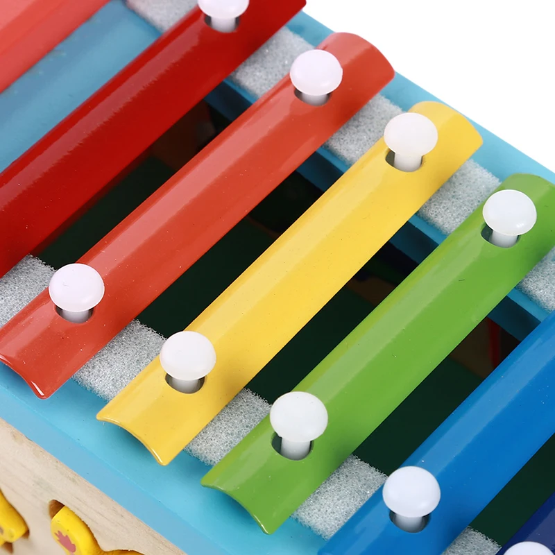 Wooden Animal Cognitive Trailer Children Educational Toy Musical Instrument 8 Scales Hand Knocking Piano Musical Toys
Wooden Animal Cognitive Trailer Children Educational Toy Musical Instrument 8 Scales Hand Knocking Piano Musical Toys