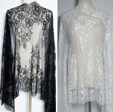 Width 70~76cm Mesh Yarn Exquisite Classic Eyelash Lace Fabric Skirt Sleeves Home Clothing Splicing Material
Width 70~76cm Mesh Yarn Exquisite Classic Eyelash Lace Fabric Skirt Sleeves Home Clothing Splicing Material