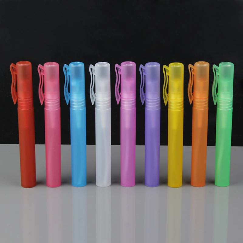 500PCS Wholesale 10ML Pen Shape High Quality PP Clip Perfume Plastic Spray Perfume Bottle
500PCS Wholesale 10ML Pen Shape High Quality PP Clip Perfume Plastic Spray Perfume Bottle