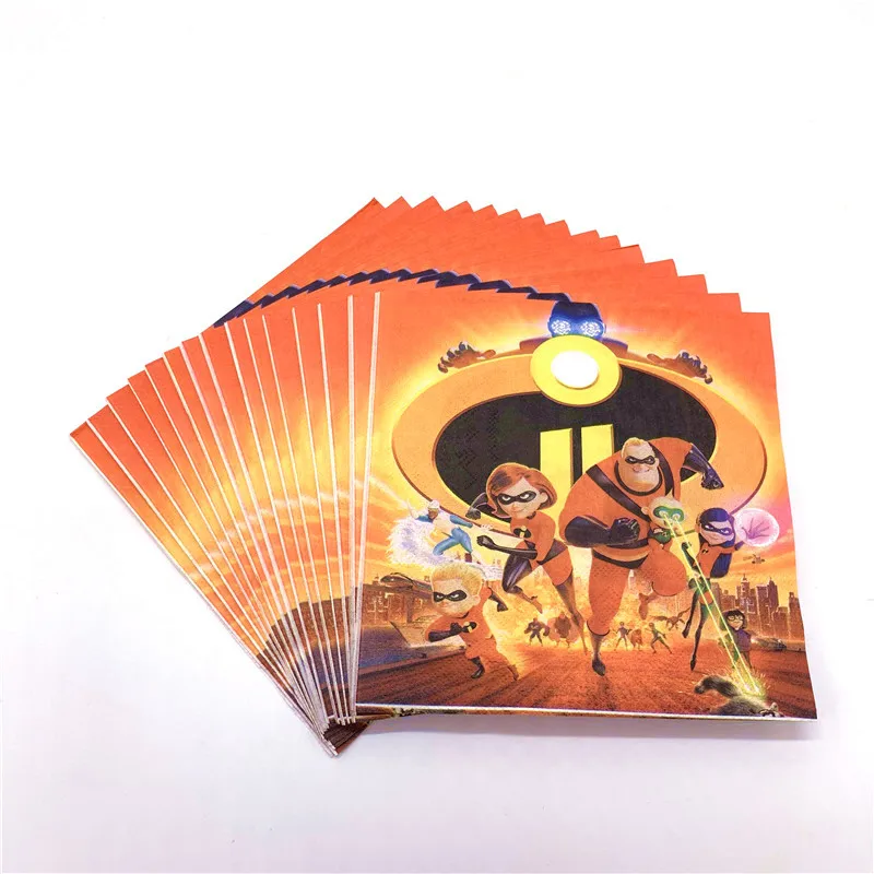 40PCS/LOT Disney The Incredibles 2 Theme Disposable Sets Birthday Party Decorations Plates Cups Napkins Tableware Supplies Sets
40PCS/LOT Disney The Incredibles 2 Theme Disposable Sets Birthday Party Decorations Plates Cups Napkins Tableware Supplies Sets