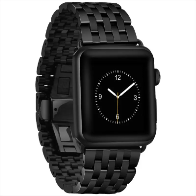 Ремешок из нержавеющей стали для Apple watch Series 123, ремешок с застежкой-бабочкой для Apple Watch iwatch 38 мм, 42 мм, 40 мм, 44 мм
Ремешок из нержавеющей стали для Apple watch Series 123, ремешок с застежкой-бабочкой для Apple Watch iwatch 38 мм, 42 мм, 40 мм, 44 мм