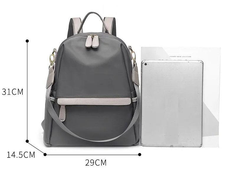 Women Backpacks Bags Leather Backpack female Backpack Korean Wave Fashion Bag Leisure Shoulder Bag Female Student rucksack C956
Women Backpacks Bags Leather Backpack female Backpack Korean Wave Fashion Bag Leisure Shoulder Bag Female Student rucksack C956