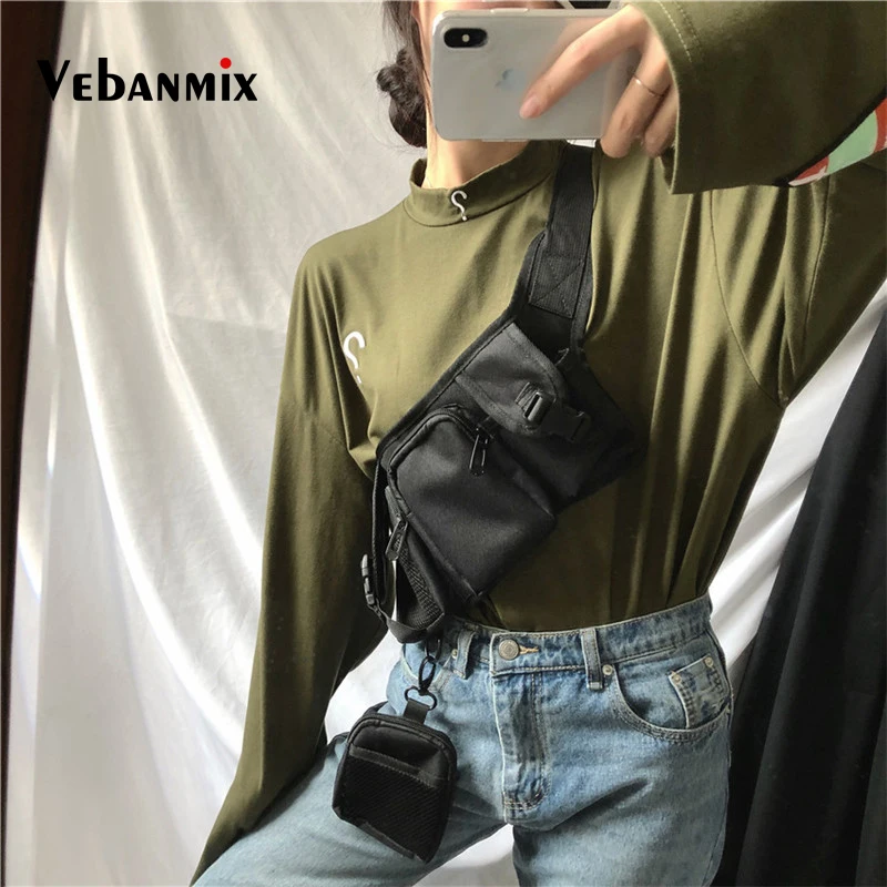 Unisex Waist Pack Fashion Hip Hop Streetwear Functional Tactical Chest Bag for Men Women Cross Shoulder Bags Hip Bum Bag
Unisex Waist Pack Fashion Hip Hop Streetwear Functional Tactical Chest Bag for Men Women Cross Shoulder Bags Hip Bum Bag
