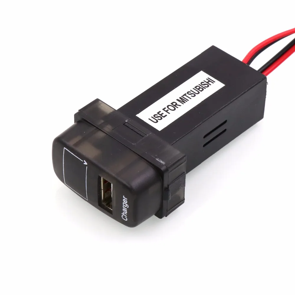 5V 2.1A USB Interface Socket Car Charger and Voltage Meter Battery Monitor Use for Mitsubishi,ASX,Lancer,Outlander,Pajero
5V 2.1A USB Interface Socket Car Charger and Voltage Meter Battery Monitor Use for Mitsubishi,ASX,Lancer,Outlander,Pajero