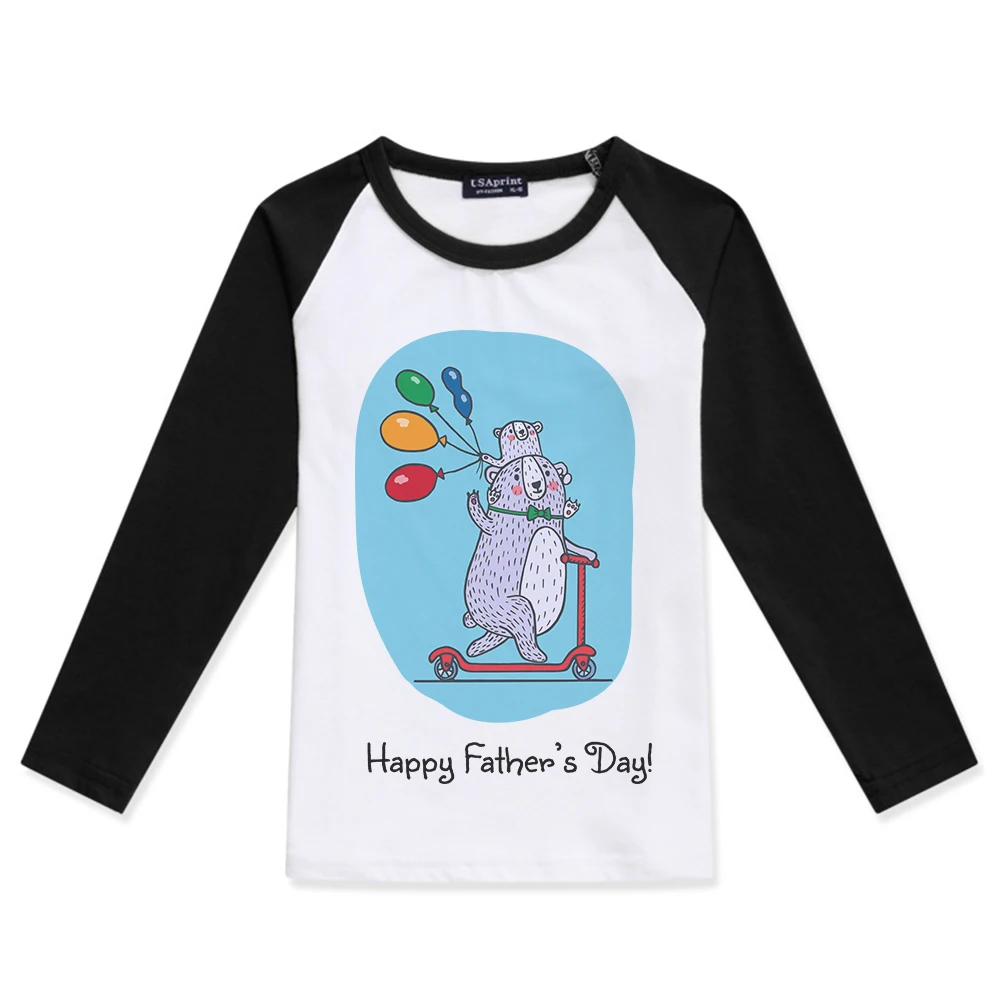 New Arrival Boys T shirt Raglan Long Sleeve Girls Tops Cotton Children Clothing Happy Fathers Day Print Kids T-Shirt Child Tees
New Arrival Boys T shirt Raglan Long Sleeve Girls Tops Cotton Children Clothing Happy Fathers Day Print Kids T-Shirt Child Tees