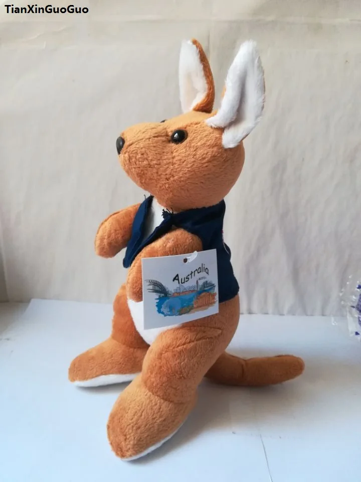 creative plush toy about 22cm kangaroo dressed blue coat,lovely kangaroo soft doll children's toy Christmas gift w0132
creative plush toy about 22cm kangaroo dressed blue coat,lovely kangaroo soft doll children's toy Christmas gift w0132
