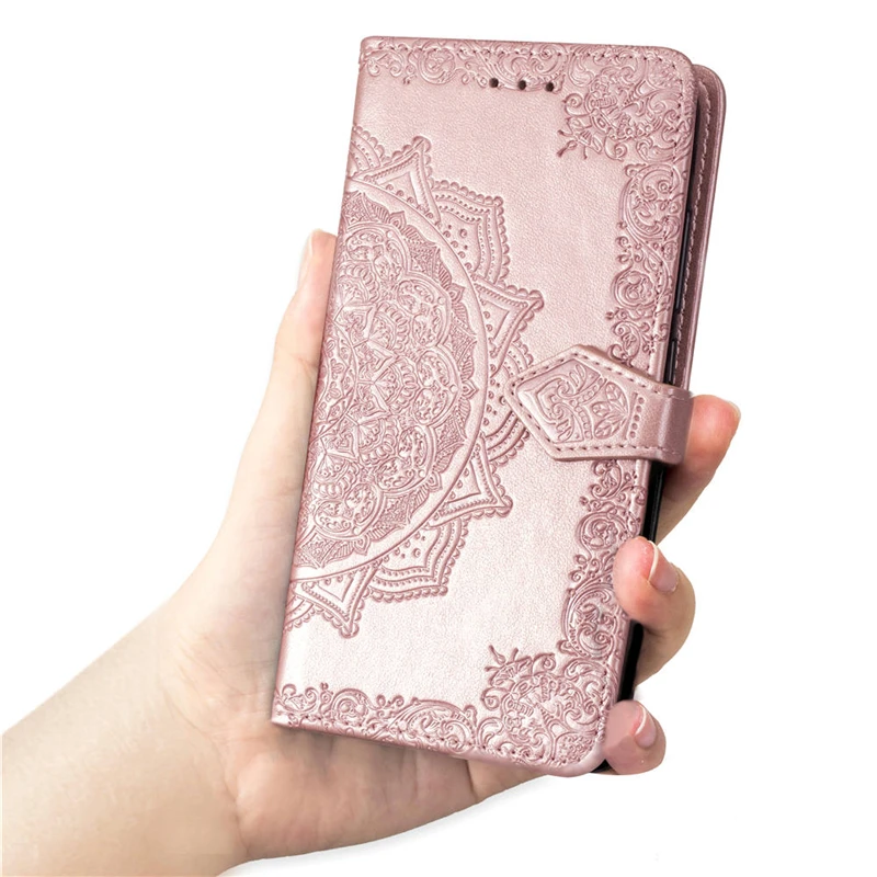 Чехол книжка кошелек с тисненым узором для huawei Honor V20 V10 20i 20 10i размеры 9 и 10 8C 8X 8A 8S 8 7