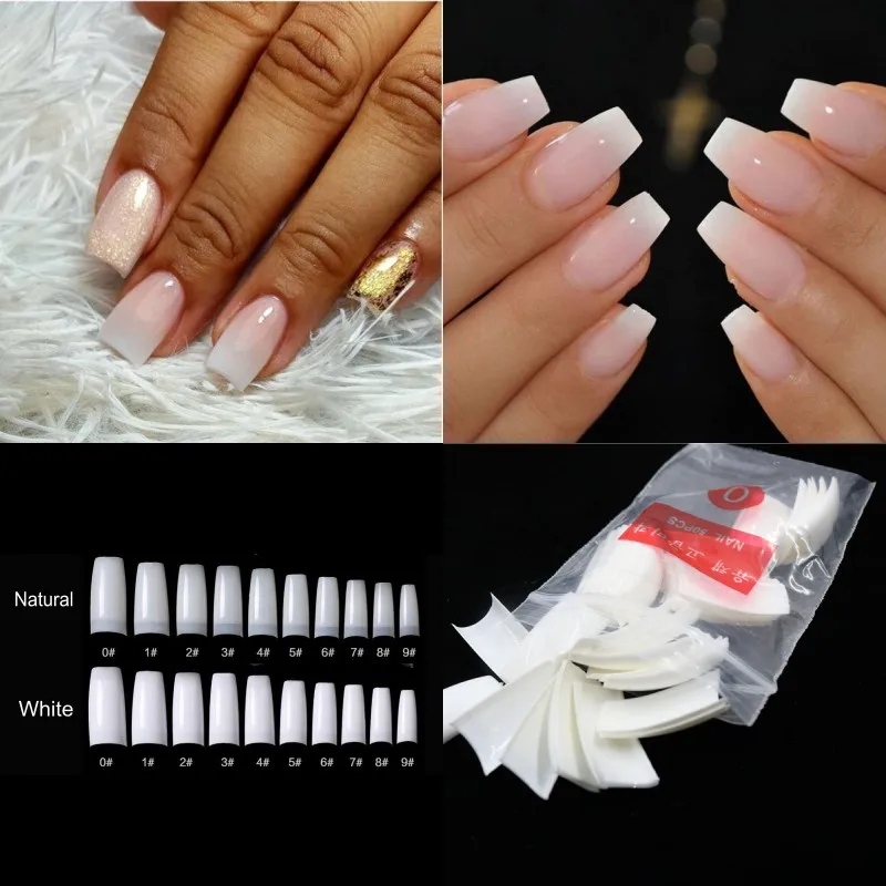 500pcs Natural/ White Color French Acrylic False Nails Tips 10 Sizes Half Cover Fake Nails Tips for Nail Salons & DIY Nail L-09
500pcs Natural/ White Color French Acrylic False Nails Tips 10 Sizes Half Cover Fake Nails Tips for Nail Salons & DIY Nail L-09
