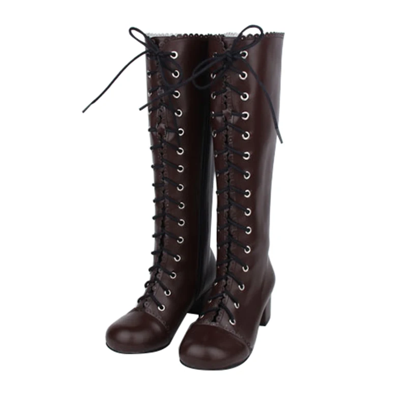 2018 new LOLITA platform boots COS booties thick bottom cute dress princess boots 8428
2018 new LOLITA platform boots COS booties thick bottom cute dress princess boots 8428
