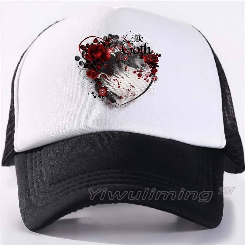 New Summer Trucker Caps gothic Cool Summer Black Adult Cool Baseball Mesh Net Trucker Caps Hat for Men Adjustable
New Summer Trucker Caps gothic Cool Summer Black Adult Cool Baseball Mesh Net Trucker Caps Hat for Men Adjustable