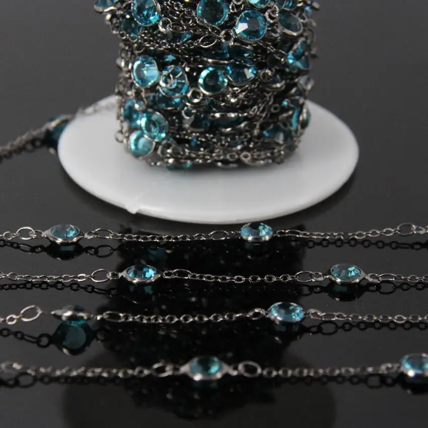 6mm wide,Candy color Glass Crystal Faceted Coin bead Chain,Gun black Plated Wire Wrapped With Glass Cut Round Slice Rosary Chain
6mm wide,Candy color Glass Crystal Faceted Coin bead Chain,Gun black Plated Wire Wrapped With Glass Cut Round Slice Rosary Chain