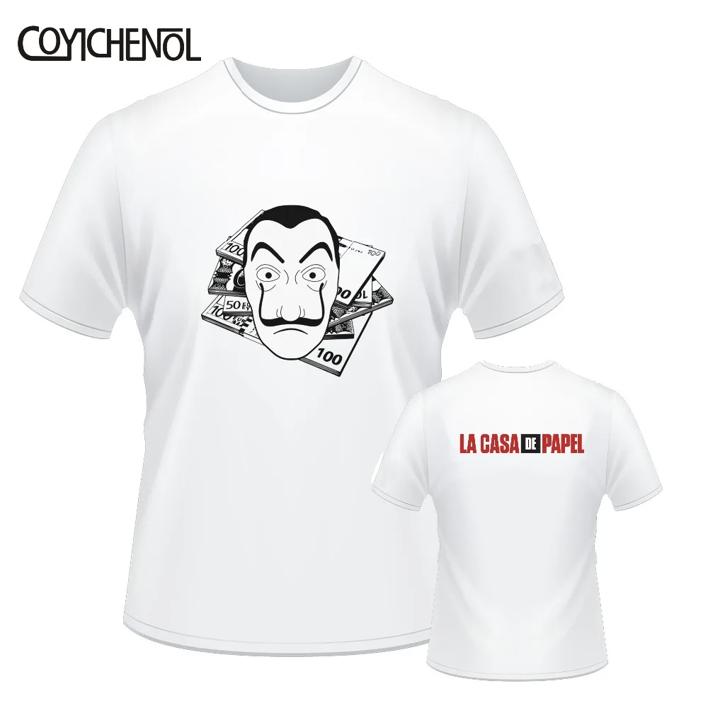 La casa de papel customize print tshirt men 7XL casual short sleeves tops large size solid color top o-neck oversized tshirt
La casa de papel customize print tshirt men 7XL casual short sleeves tops large size solid color top o-neck oversized tshirt