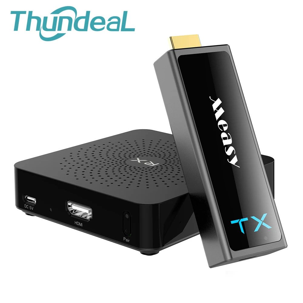 

ThundeaL W2H Mini2 Wireless 60GHz HDMI Transmitter Receiver Mini 2 30M HD 1080P Extender Feet Video Audio HDMI Sender Receiver