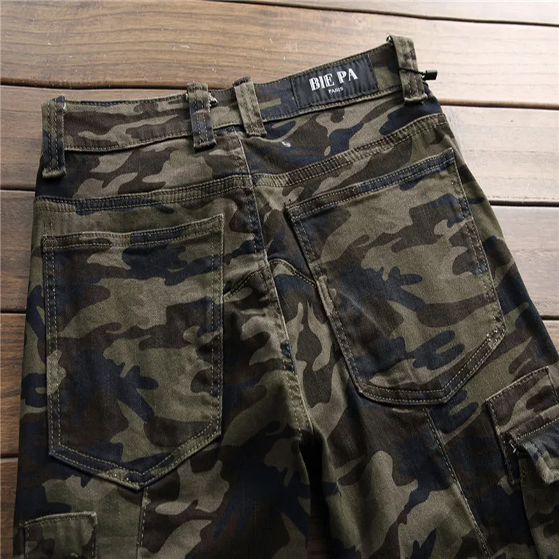 Mens Military Cargo Pants Zipper Joggers Camouflage Tactical Pants Man Streetwear Sweat Pant Good Quality Comfortable Trousers
Mens Military Cargo Pants Zipper Joggers Camouflage Tactical Pants Man Streetwear Sweat Pant Good Quality Comfortable Trousers