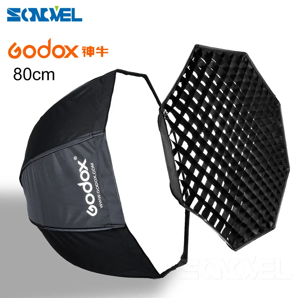 GODOX 80 см/32 дюйма сотовая сетка восьмиугольный зонтик софтбокс фотостудийная Вспышка Speedlite рассеиватель Отражатель
GODOX 80 см/32 дюйма сотовая сетка восьмиугольный зонтик софтбокс фотостудийная Вспышка Speedlite рассеиватель Отражатель
