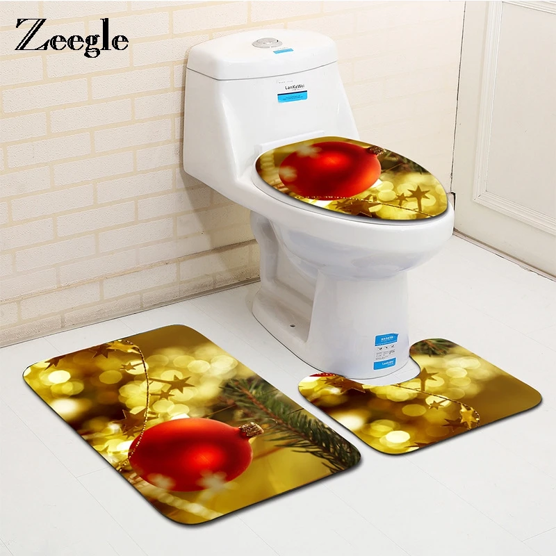 Christmas Bath Mat Flannel Bathroom Carpet Mats Toilet Rug For Bathroom Non Slip Shower Mat Microfiber Memory Foam Bath Mat
Christmas Bath Mat Flannel Bathroom Carpet Mats Toilet Rug For Bathroom Non Slip Shower Mat Microfiber Memory Foam Bath Mat