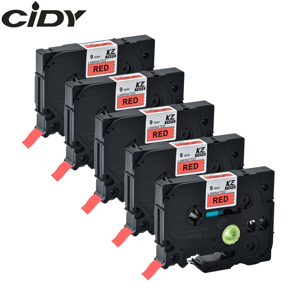 CIDY 5 рулонов Φ TZe421 TZe 421 P сенсорная лента для этикеток, совместимая с Brother 9 мм tz421 tz 421
CIDY 5 рулонов Φ TZe421 TZe 421 P сенсорная лента для этикеток, совместимая с Brother 9 мм tz421 tz 421