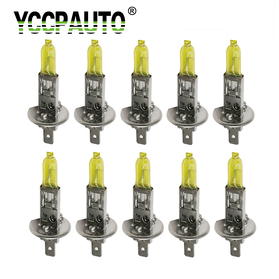 YCCPAUTO 55W H1 H3 Car Halogen Fog light Bulbs 3200-3500K Golden Yellow External Light Auto Headlight Lights Car-styling
YCCPAUTO 55W H1 H3 Car Halogen Fog light Bulbs 3200-3500K Golden Yellow External Light Auto Headlight Lights Car-styling