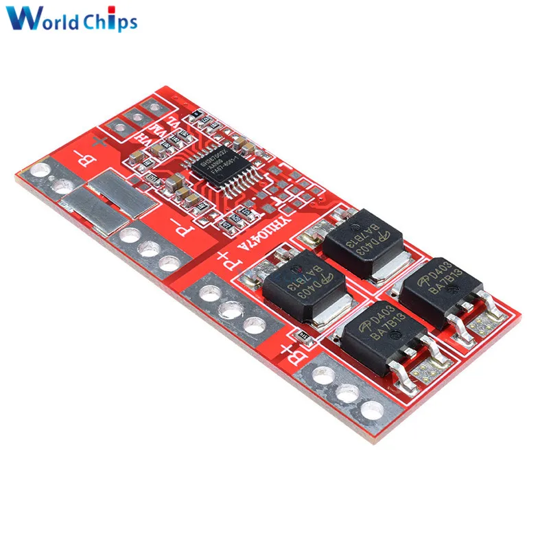 Защитная плата 3с 30А Max для литий ионных аккумуляторов 18650 12 6 в PCB BMS модуль защиты