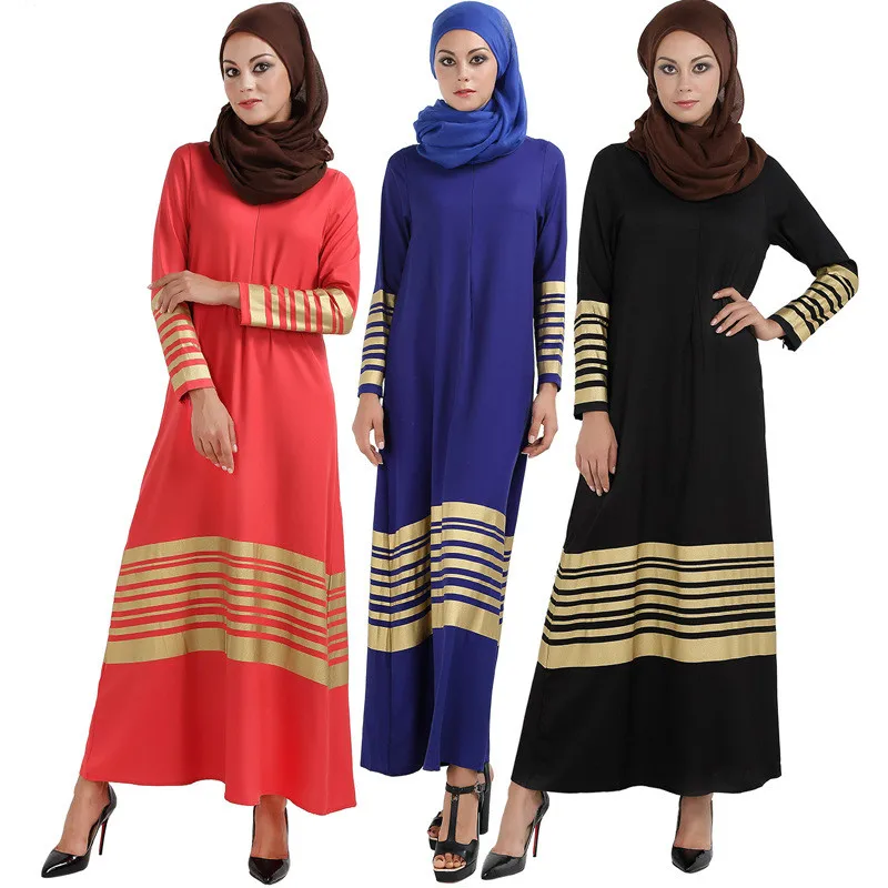 European Station Spring and Autumn Long Sleeves Muslim Dress Dress Hui Loose Dress
European Station Spring and Autumn Long Sleeves Muslim Dress Dress Hui Loose Dress